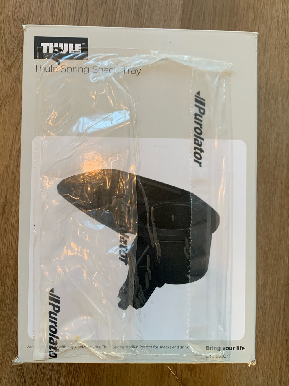 Open Box- Thule Black Spring Snack Tray 11300405